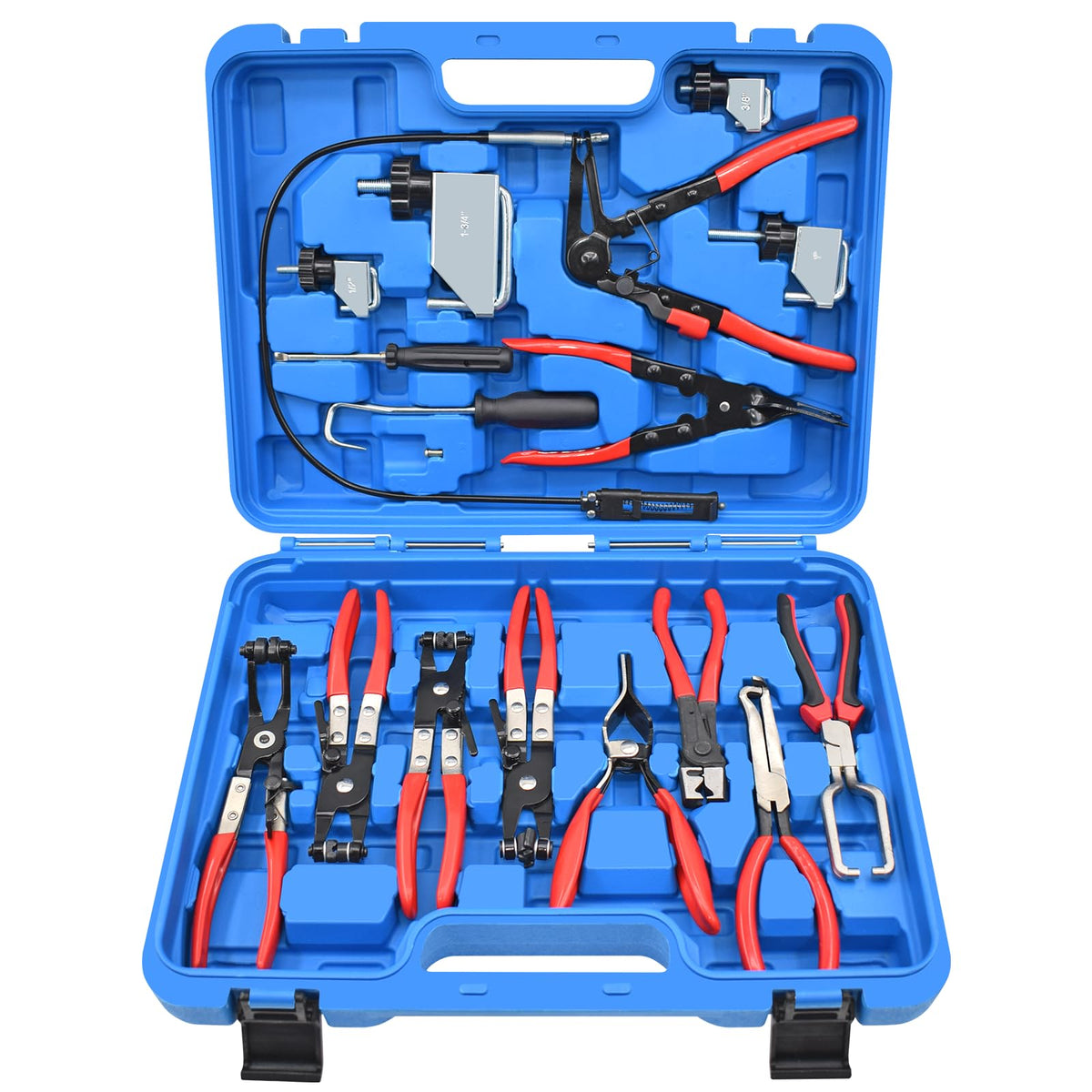 Yuesstloo flexible hose clamp pliers for tight engine bays