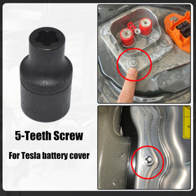 Yuesstloo gloves included for better grip during stubborn fastener work.