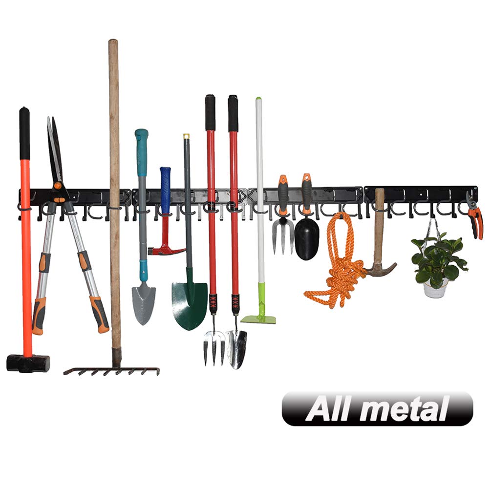 YueTong 68-inch all-metal organizer ready for garage storage