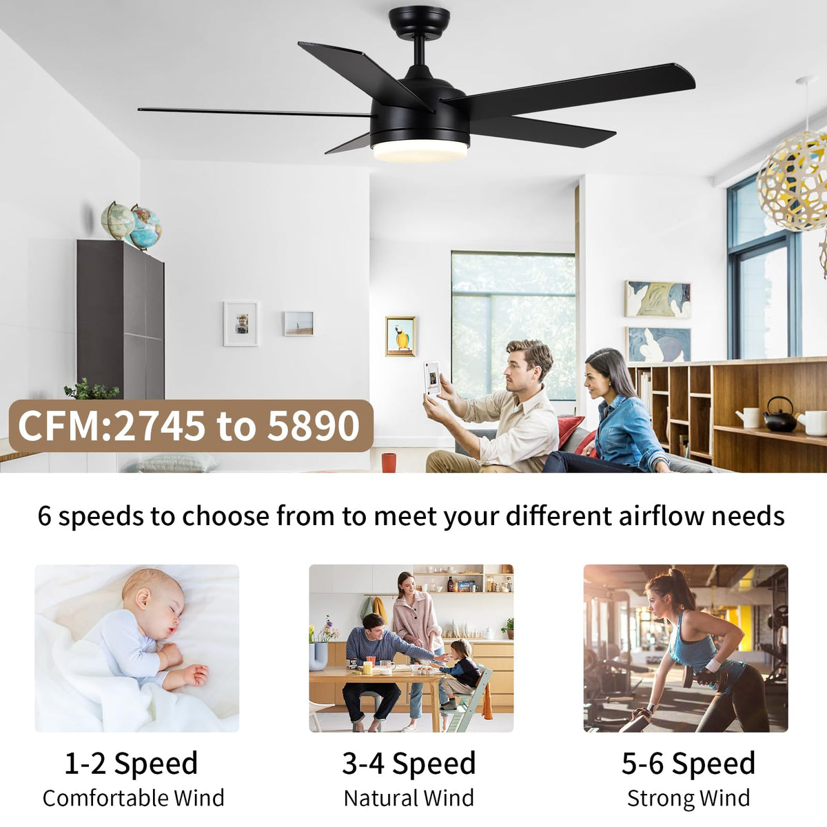 YUHAO energy-efficient cooling with 4500 CFM airflow