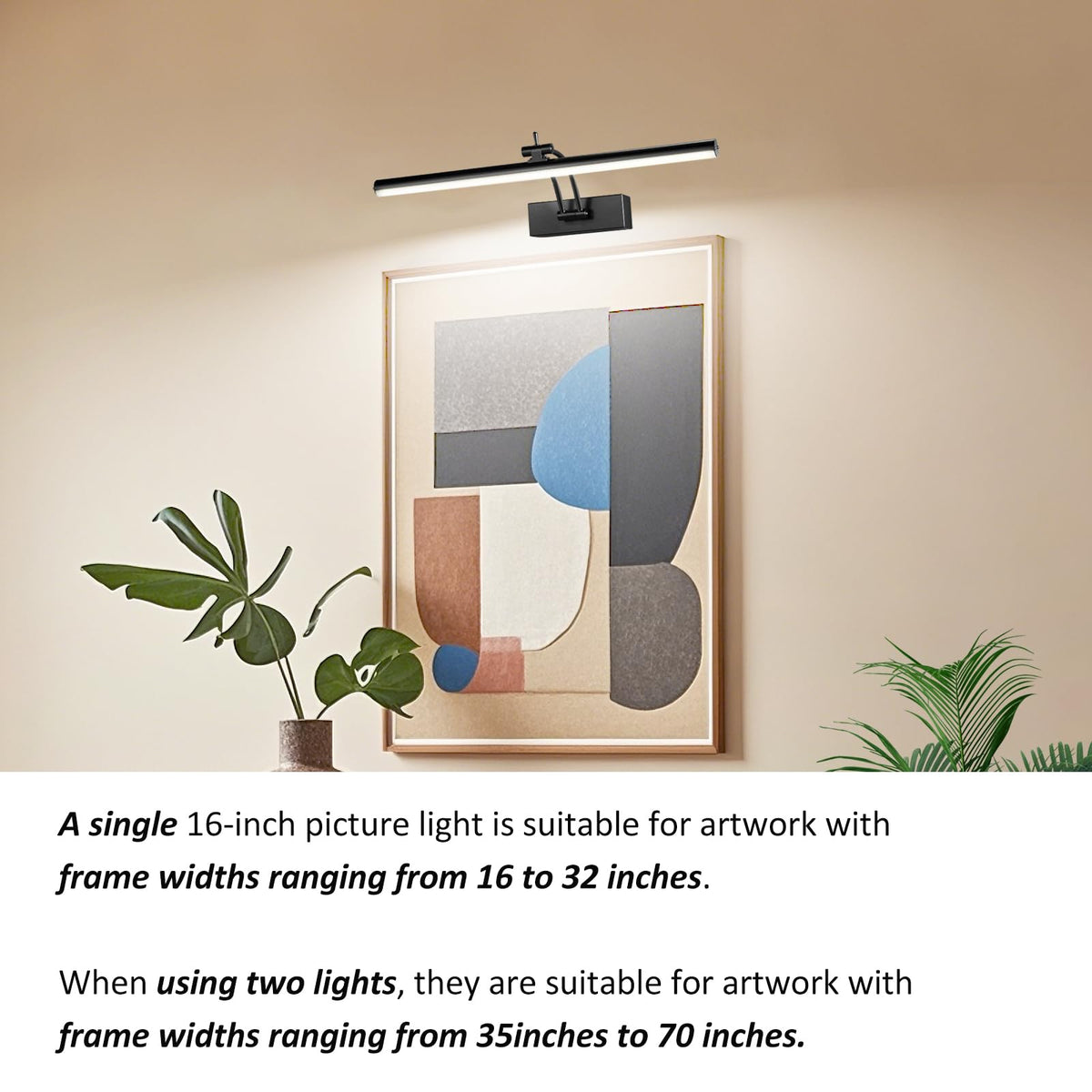 Yuichoy dual-light setup covers wider frames for larger artworks