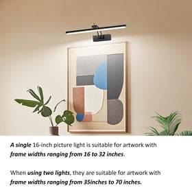 Yuichoy dual-light setup covers wider frames for larger artworks
