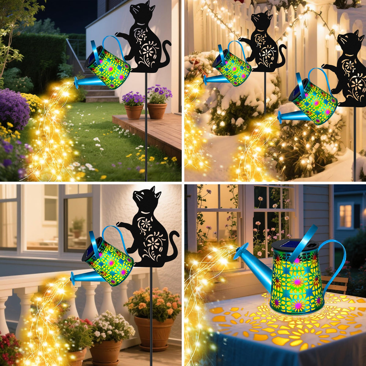 Yulloyello Garden wedding gift cat decor makes a thoughtful seasonal present