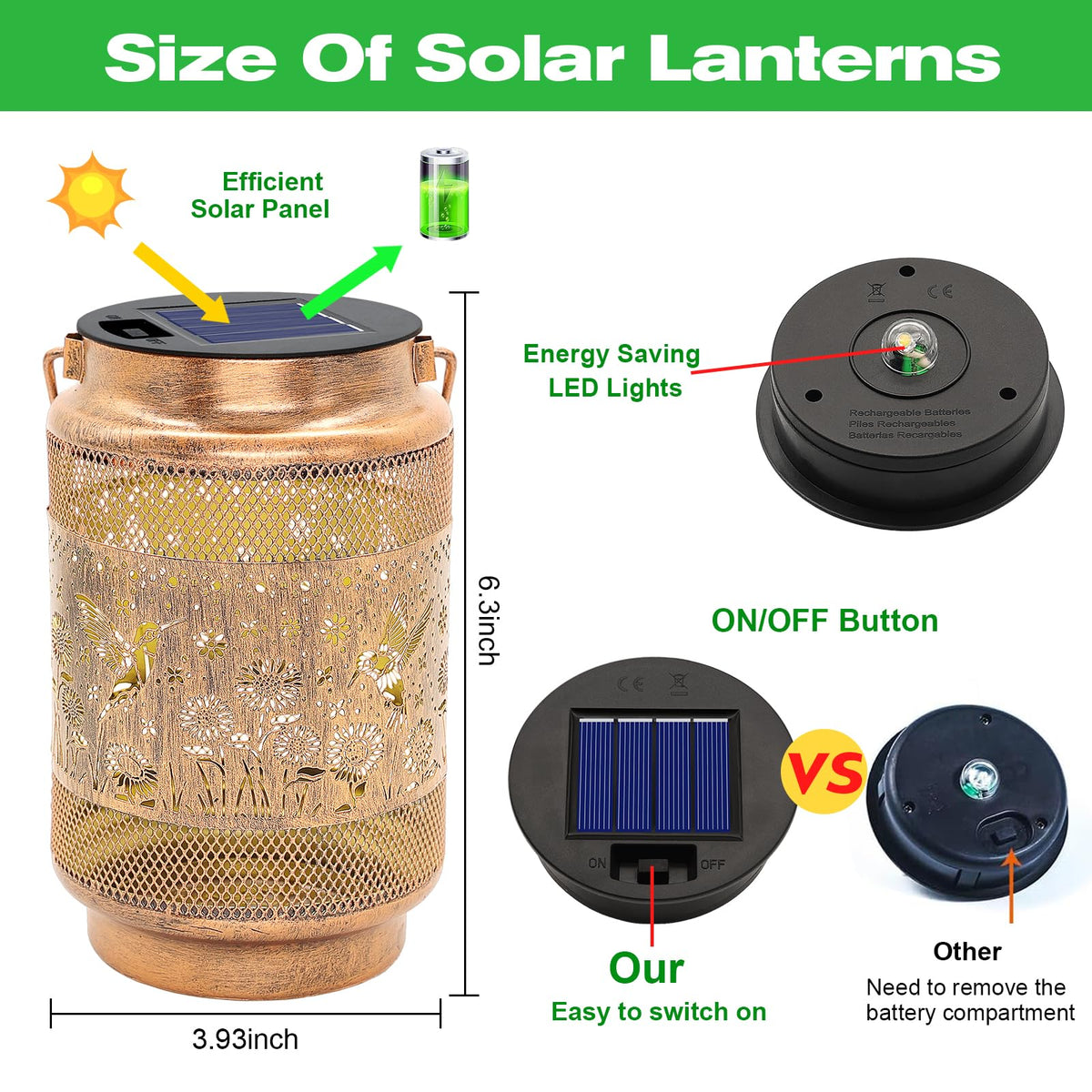 Yulloyello hanging lantern delivers warm yard glow from trees.