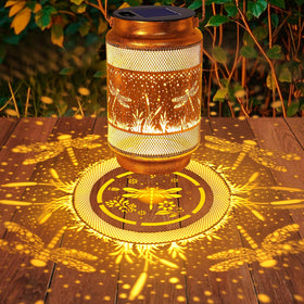 Yulloyello shepherd-hook lantern accessory for easy garden mounting