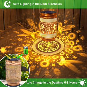 Yulloyello solar panel upgrade enables longer nighttime glow.