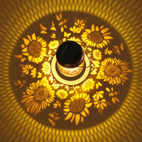 Yulloyello sunflower lantern makes a thoughtful gift for gardeners.