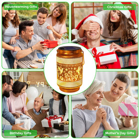 Yulloyello IP65 waterproof and rust-resistant lantern for year-round use.