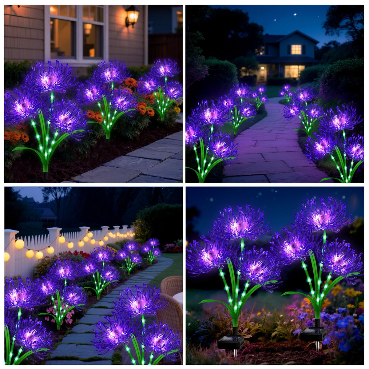Yulloyello weatherproof design endures sun and rain with glow
