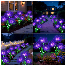 Yulloyello weatherproof design endures sun and rain with glow
