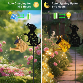 Yulloyello weatherproof yard decor withstands rain and sun for year-round charm