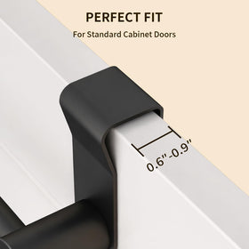 YUMORE 1-inch airflow gap aids towel drying and helps prevent moisture buildup