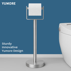 YUMORE anti-drop design with detachable tube makes roll replacement quick and secure.