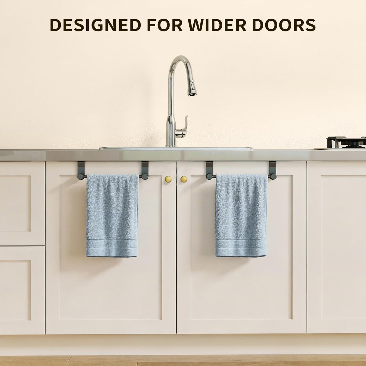 YUMORE extended inner plate provides secure grip with minimal cabinet movement