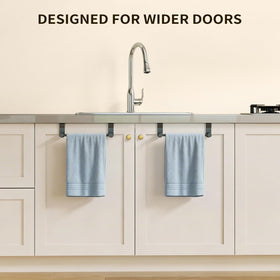 YUMORE extended inner plate provides secure grip with minimal cabinet movement