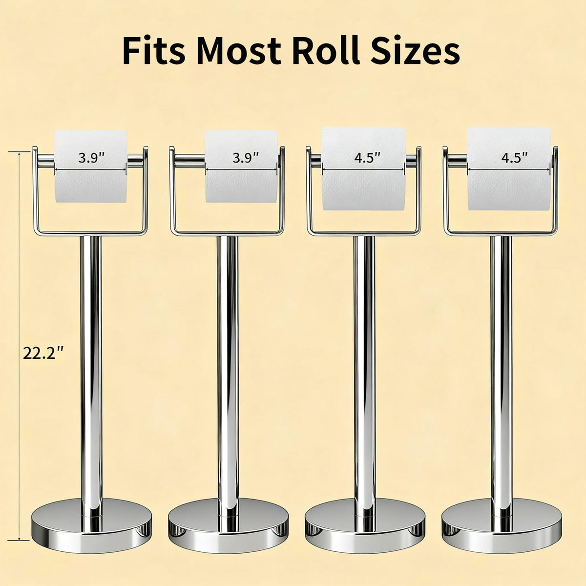 YUMORE floor stand saves counter space with secure placement