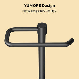 YUMORE hand towel holder stand portable design lets you move it where you need towels.
