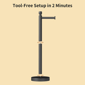 YUMORE easy-assembly design for fast setup without tools