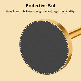 YUMORE weighted base 7.08-inch diameter for stability.