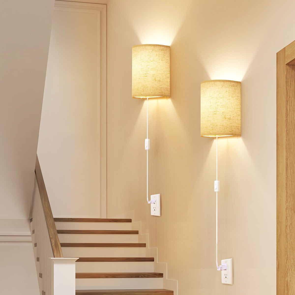 Modern Yunaking wall sconce adds understated elegance to decor.