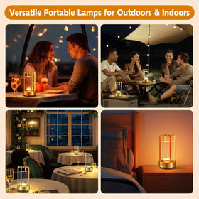Yunaking table lamp anti-slip base with silicone padding protects surfaces.
