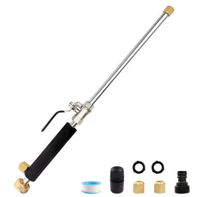 YunGuoGuo high-pressure jet wand attachment for powerful gutter cleaning.