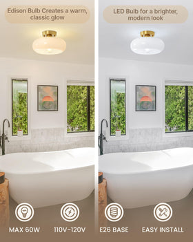 Yunnix small space fixture ideal for 20–50 sq ft rooms.