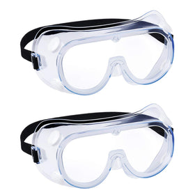YunTuo safety goggles with adjustable strap for a secure, comfortable fit during tasks.
