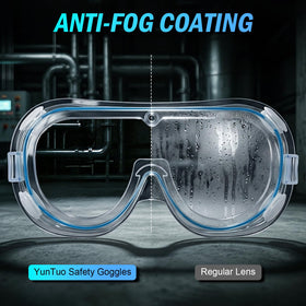 YunTuo anti-fog-lens goggles keep clear vision in varying conditions.