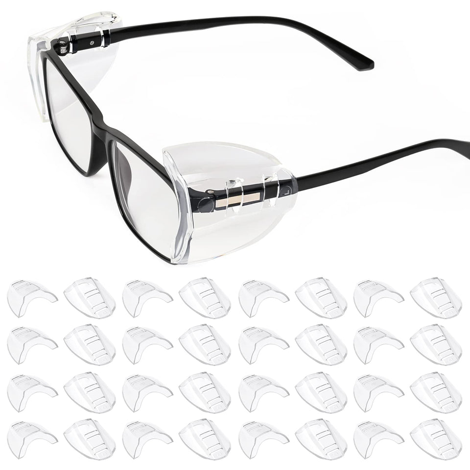 YunTuo side shields slip-on clear for glasses, easy installation and comfortable wear.