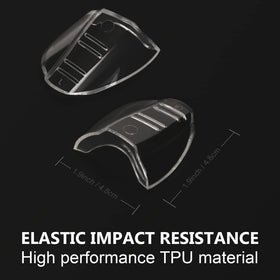 Wind and dust protection without blocking your view.