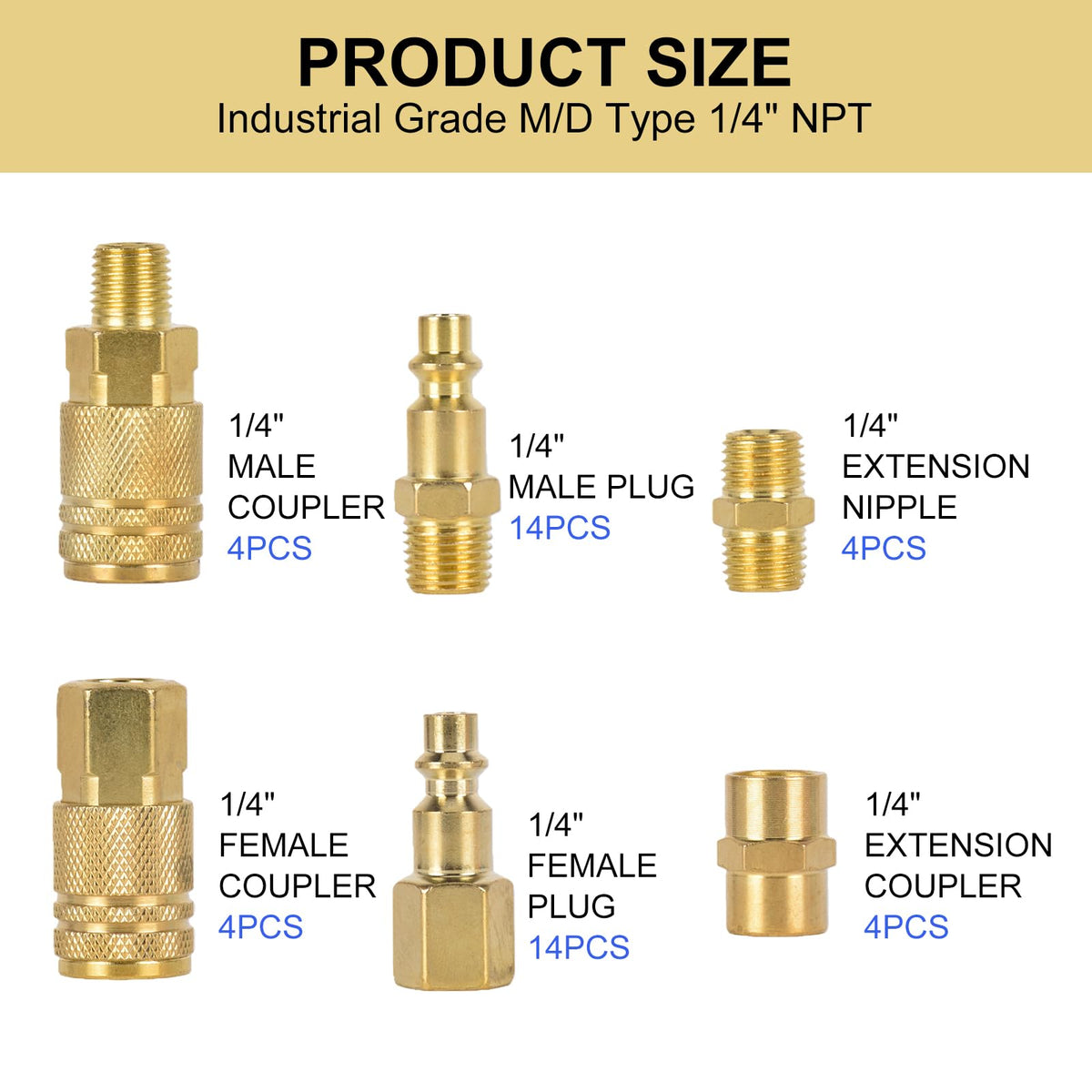 YUNXUNTENGLONG brass hex couplers for rust-resistant, strong joints.