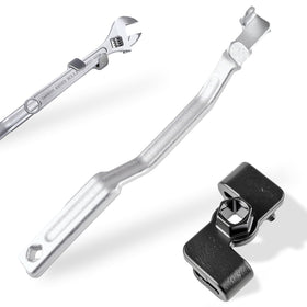Yunziling wrench extender tool in 13-4 inch length boosts leverage in tight spaces.