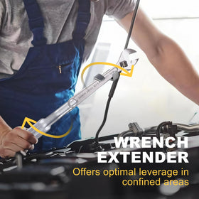 Yunziling wrench extender ideal for home repairs, plumbing, and construction.