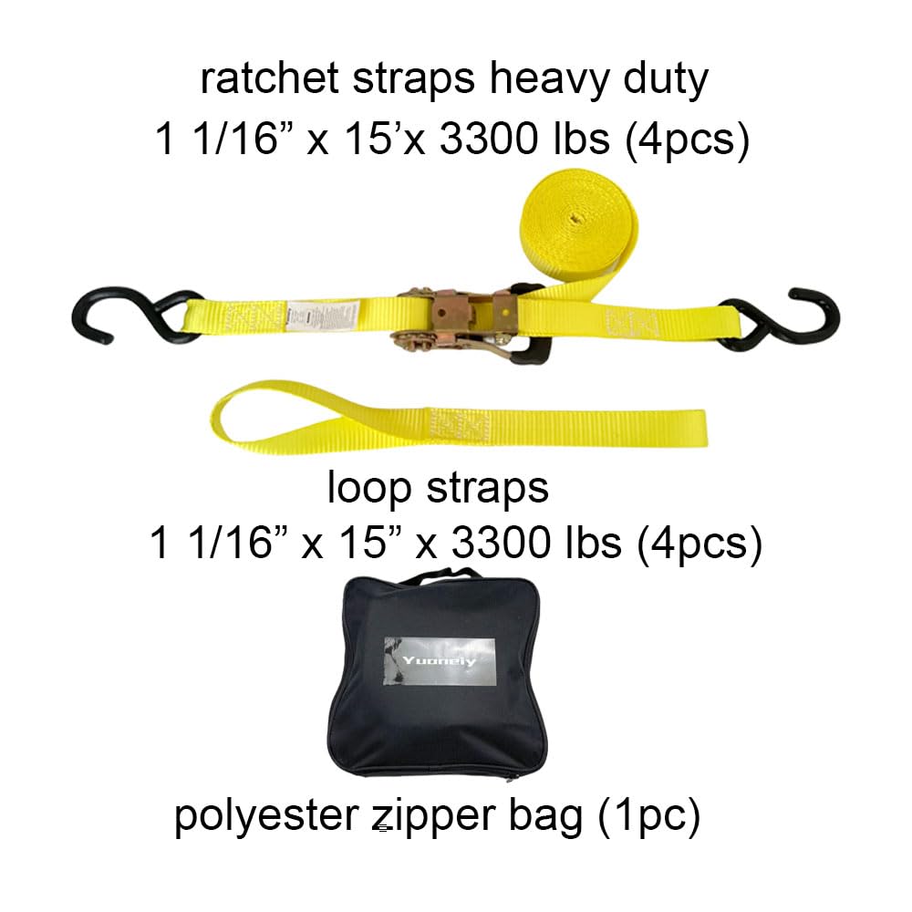 Yuoneiy storage bag keeps straps organized and ready for trips.