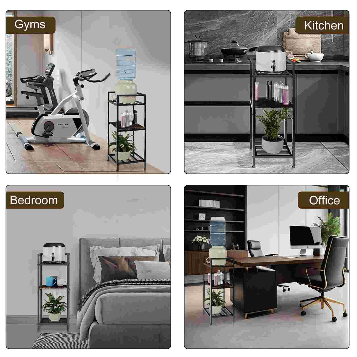 Yuoziyy dimensions 13L x 12.8W x 32H fit compact spaces