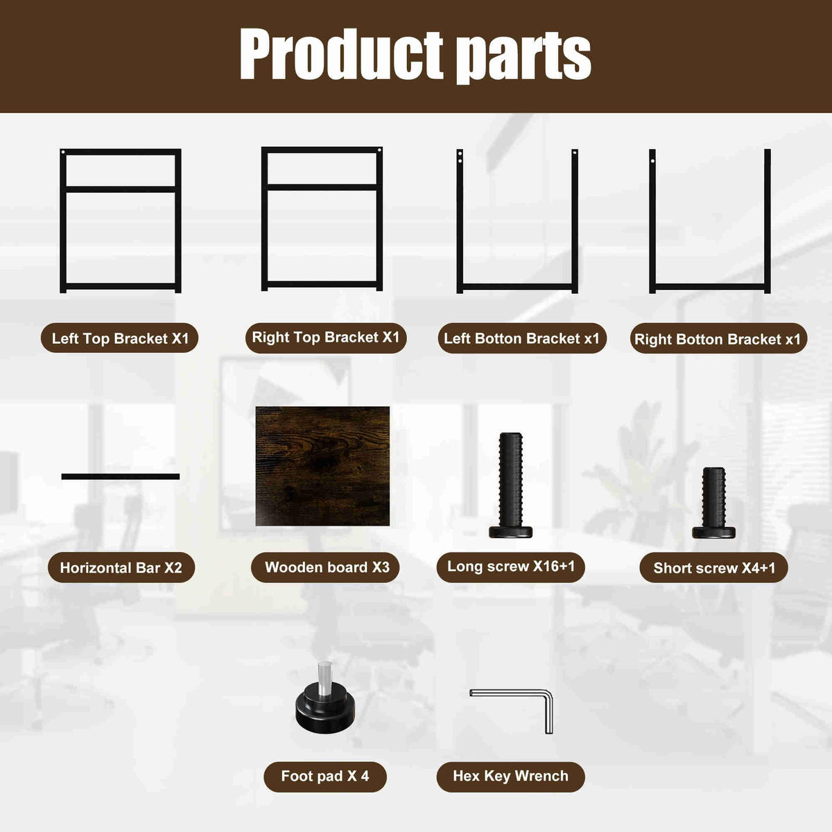 Yuoziyy plant-display shelf shows indoor decor versatility.