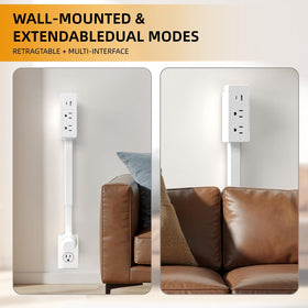 YupURStyle compact design allows invisible installation behind furniture.