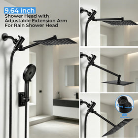 Yurnomy 11-inch extension arm offers adjustable height and angle.