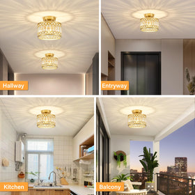 YURNYQ E26 compatible design supports dimmable bulbs for mood lighting.