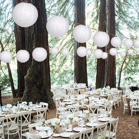 Yuxiou lanterns with iron wire frame are easy to assemble and reuse