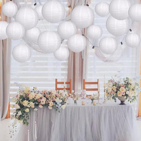 Yuxiou white lanterns suit weddings graduations and celebrations