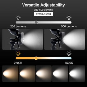 YUZES paint gun light universal fit demonstrates compatibility across spray guns