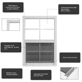 Yuzzy aluminum-frame closeup shows sturdy weather-ready construction.