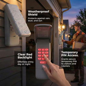 Yvdzm rolling code security prevents interception and unauthorized access.