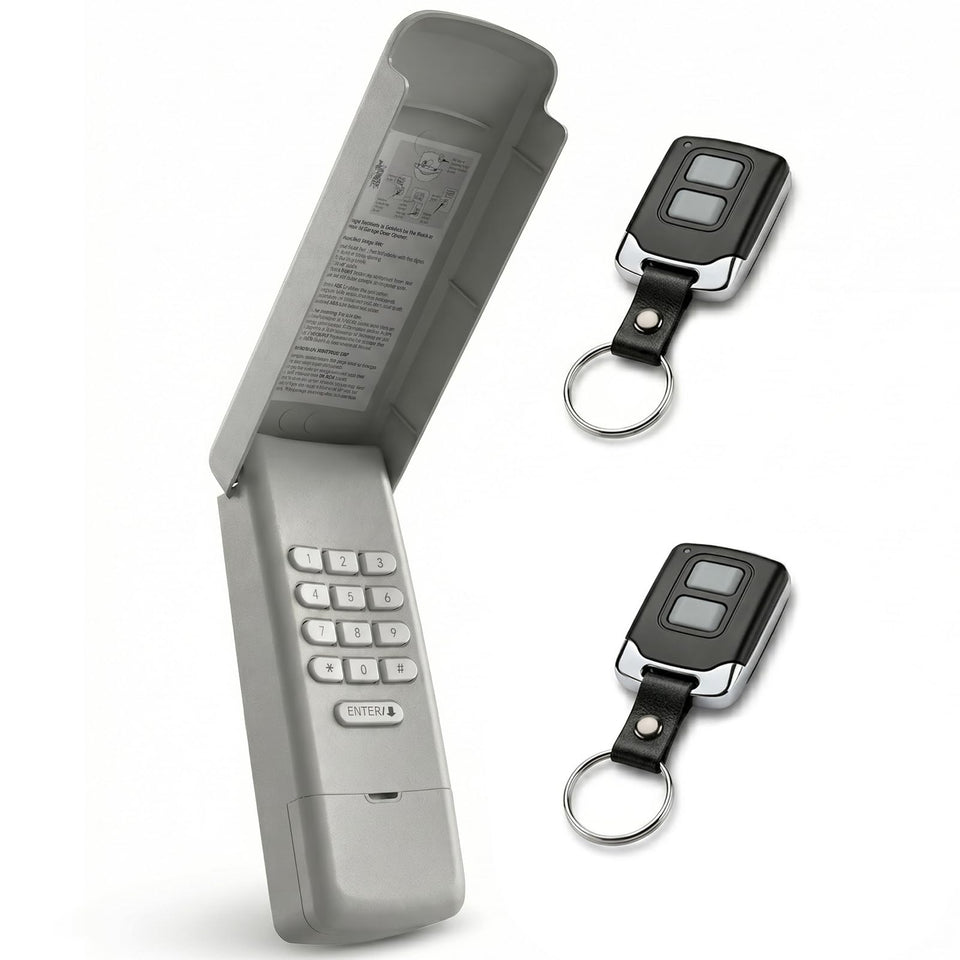 Yvdzm universal keypad with backlit keys for easy nighttime entry.