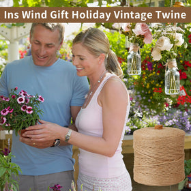 YWEAUIV packaging heavy-duty twine reduces shedding during shipments.