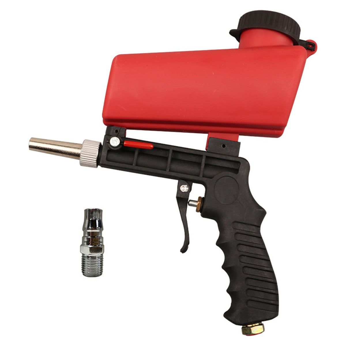 YWHWLX 90psi sand blaster gun assembly with durable aluminum body for easy handling.