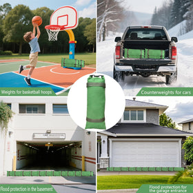Ywkdnf sandbags with buckle-lock system keep fill secure