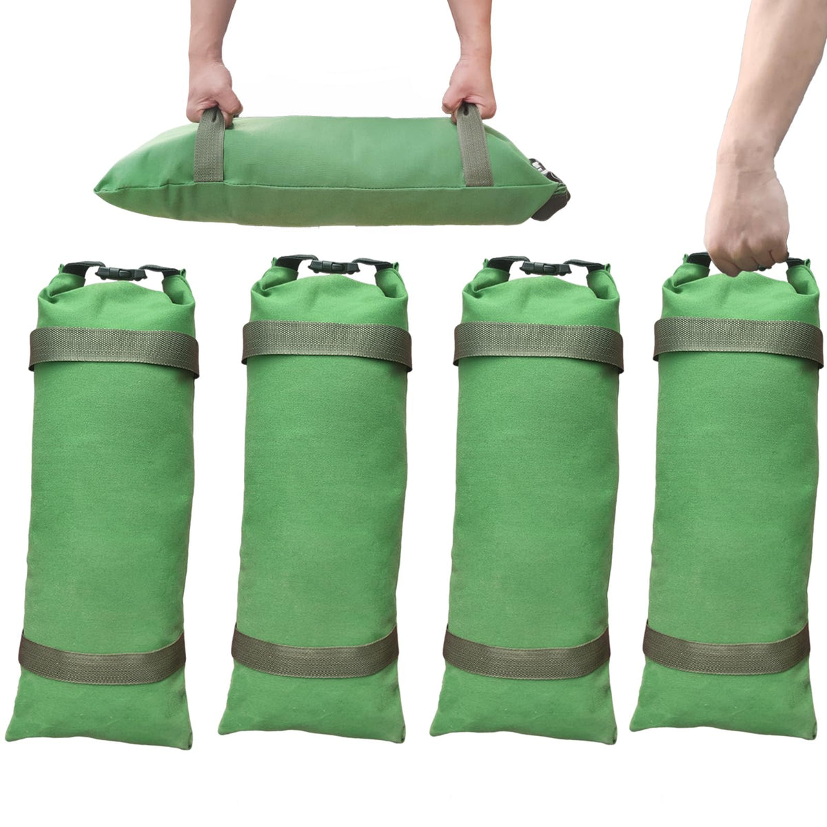 Ywkdnf flood barrier sand bags in doorway setup for flood protection
